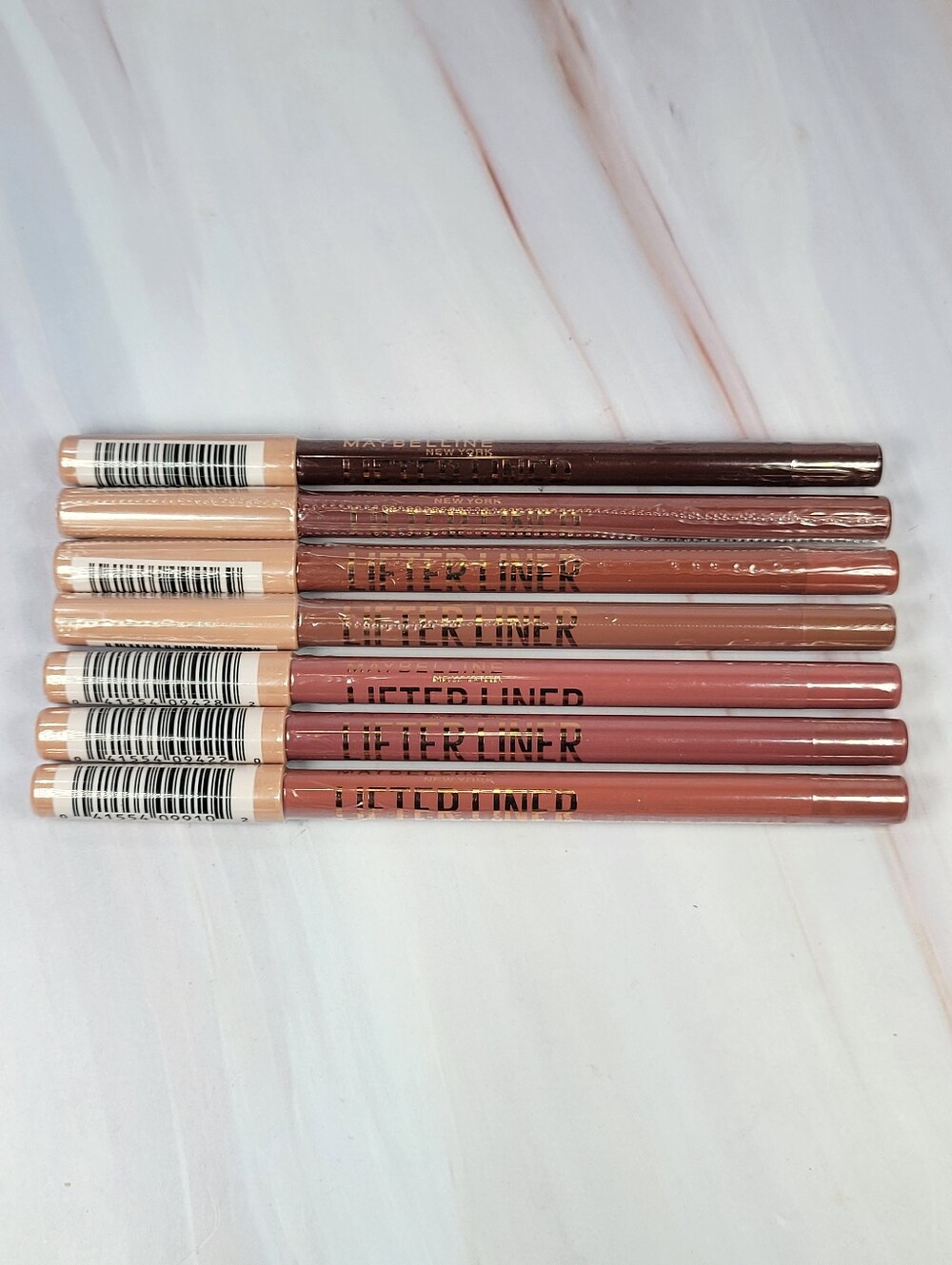 7 Piece Maybelline Lifter Liner Lip Liner with Hyaluronic Acid Bundle NEW!